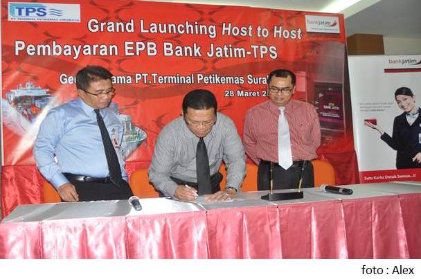 lAUNCHING E-pAYMENT EPB Bank Jatim-TPS